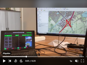 Geomaat Streetmapper systeem op afstand bedienen